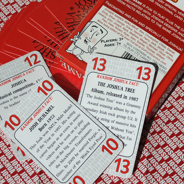 Joshua's Game - GoForItGames-USA