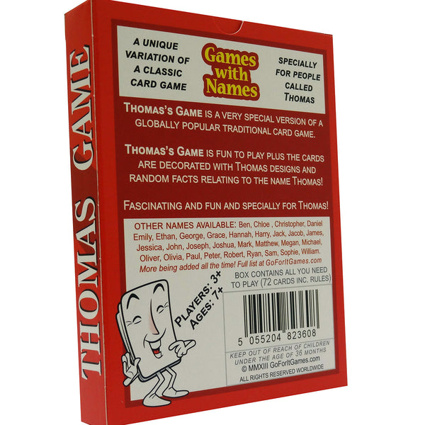 Thomas's Game - GoForItGames-USA