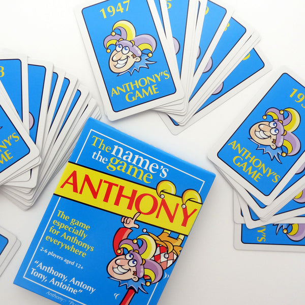 Anthony's Game - the game for people named Anthony, Ant or Tony - GoForItGames-USA