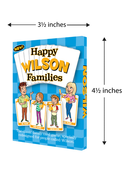 The Wilson Family Game - GoForItGames-USA