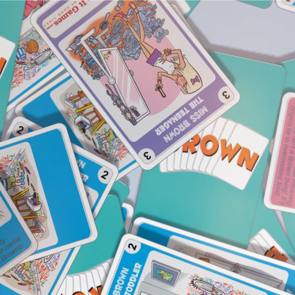 The Brown Family Game - GoForItGames-USA