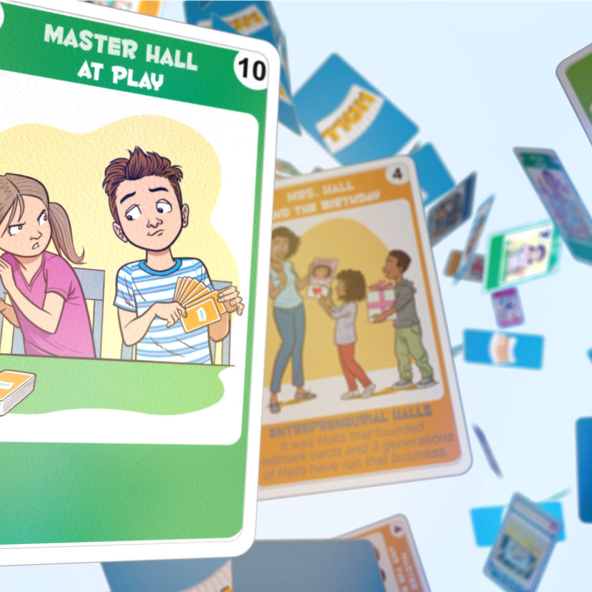 Life Game Career Cards
